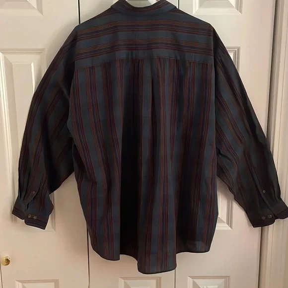 Van Heusen Men’s Lightweight Flannel, Size XL, Wrinkle-free - Picture 2 of 3